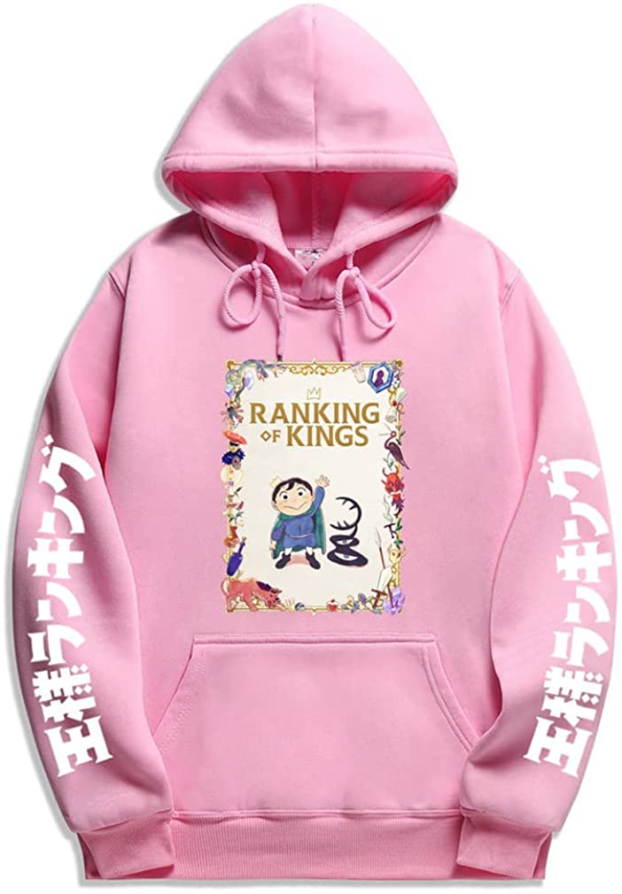 Anime Ranking of Kings Hoodies - Kage & Bojji Pullover Hooded Sweatshirt