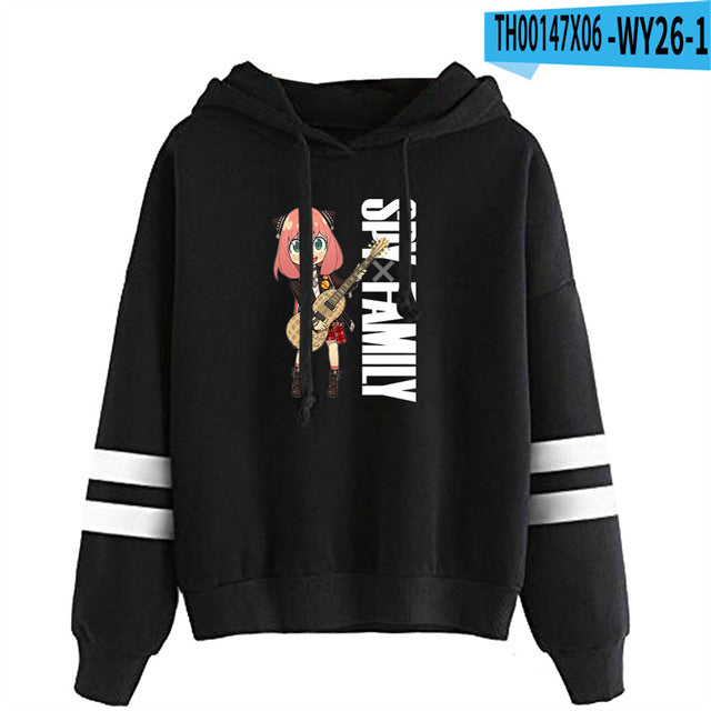 Anime SPY x FAMILY Hoodies Anya Forger Printed Sweatshirts Fashion K-pop Sweatshirt