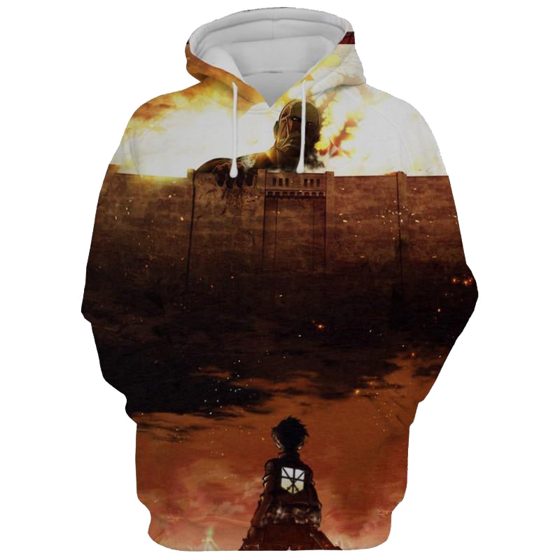 Armour Titan Hoodie- Attack On Titan 3D Hoodie