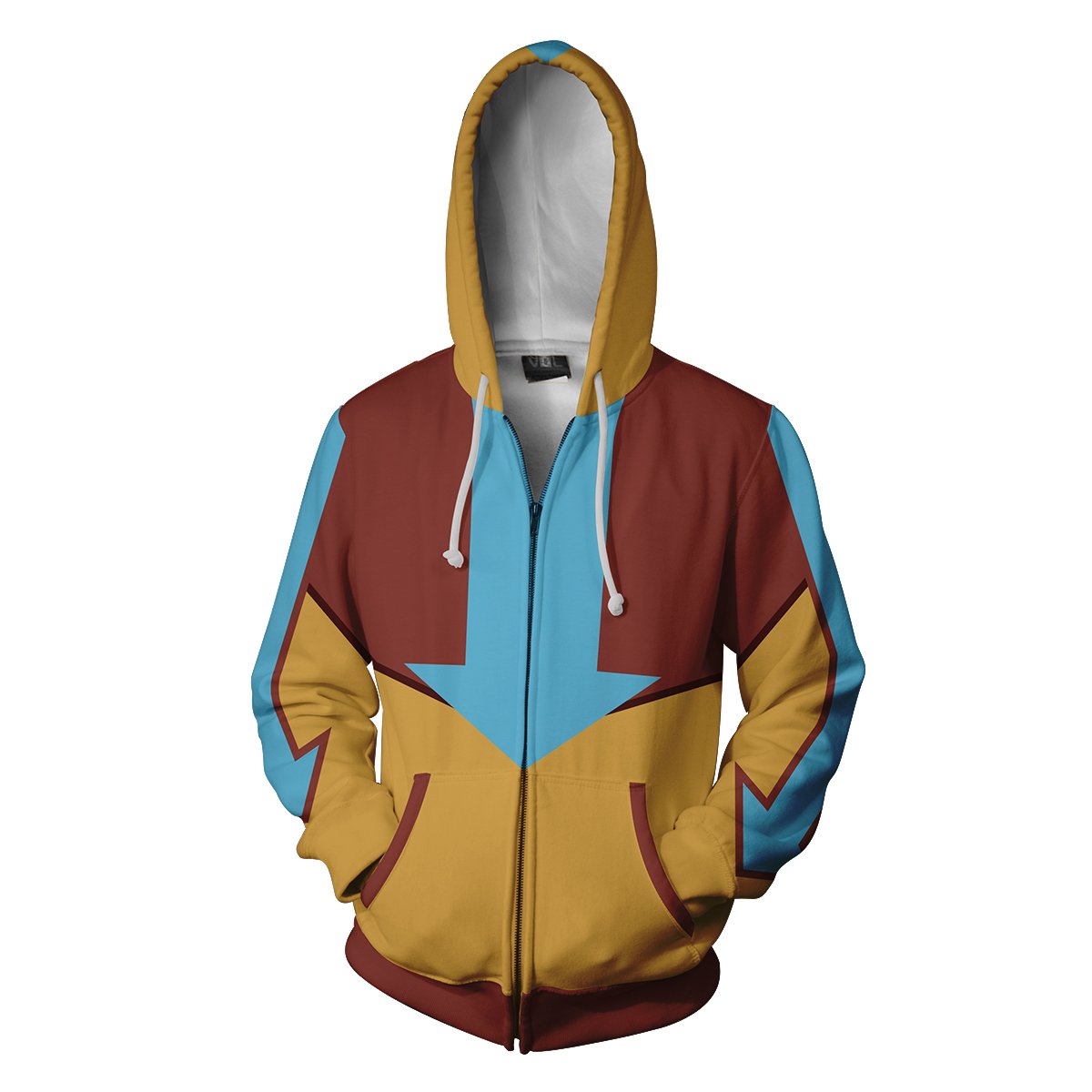 Avatar Last Airbender Aang 3d Hoodie