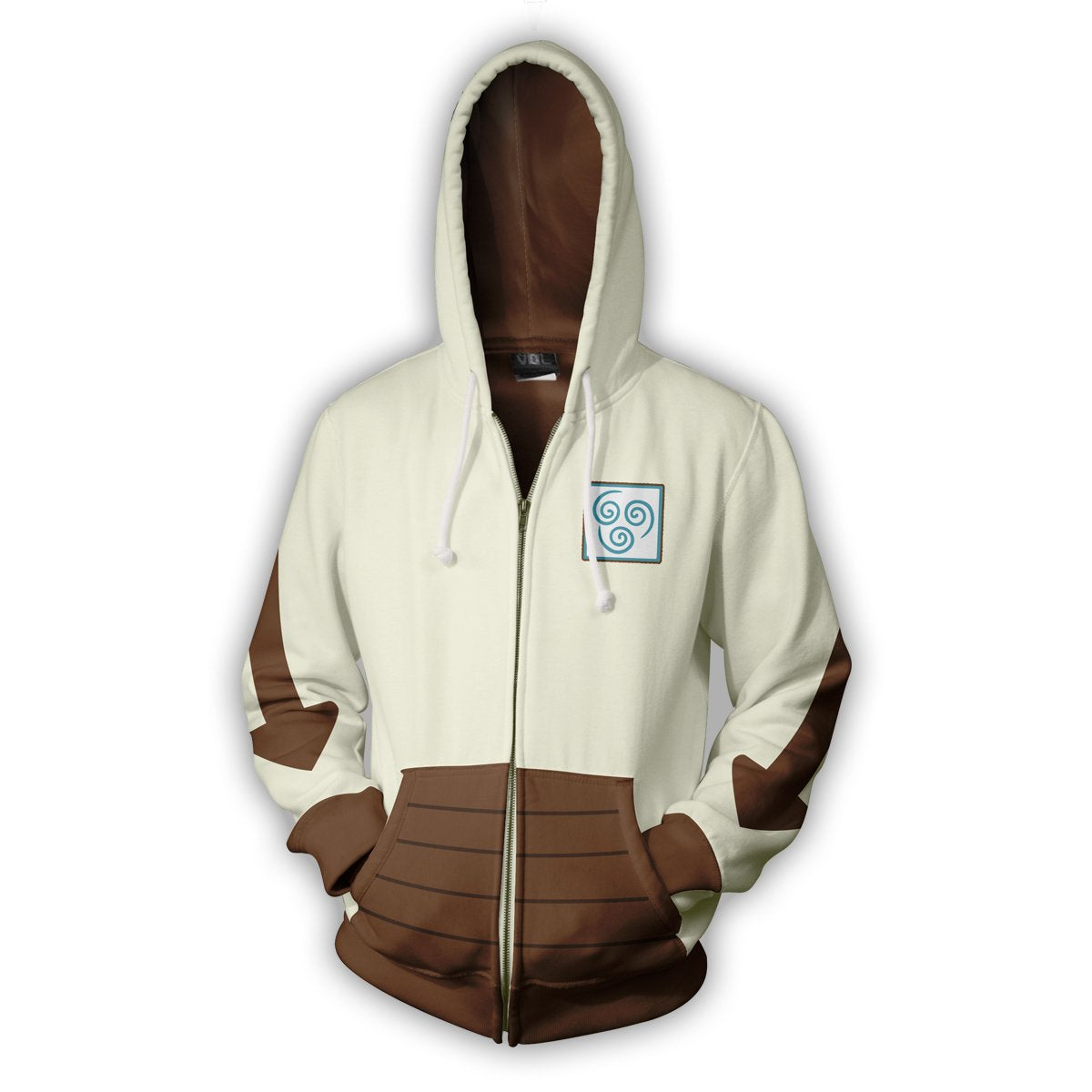 Avatar The Last Airbender Appa Hoodies Zip Up 3d Hoodie