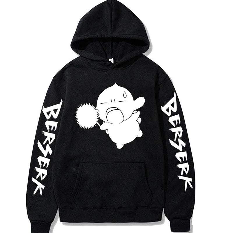 Berserk Hoodies Anime Printed Streetwear Oversized Sweatshirts Hoodie