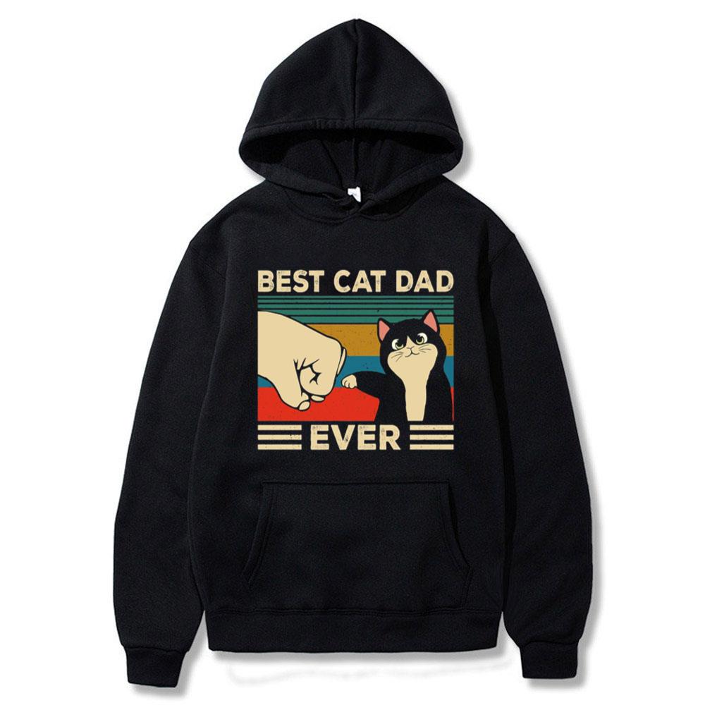 Best Cat Dad Ever, Retro Comfort Cat Owner Dad Shirt, Funny Dad Shirt, Happy Father's Day