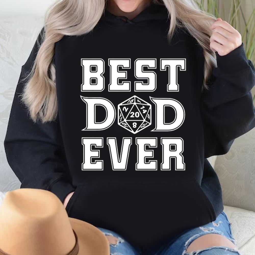 Best Dad Ever T-shirt, Dad Gifts From Daughter, Dnd Shirt, Dungeon Master Tee