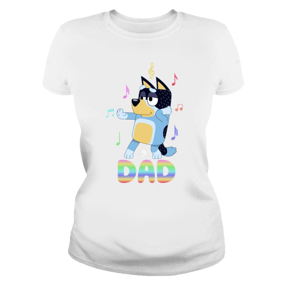 Best Dad Rainbow T-Shirt, Buey Dad Shirt