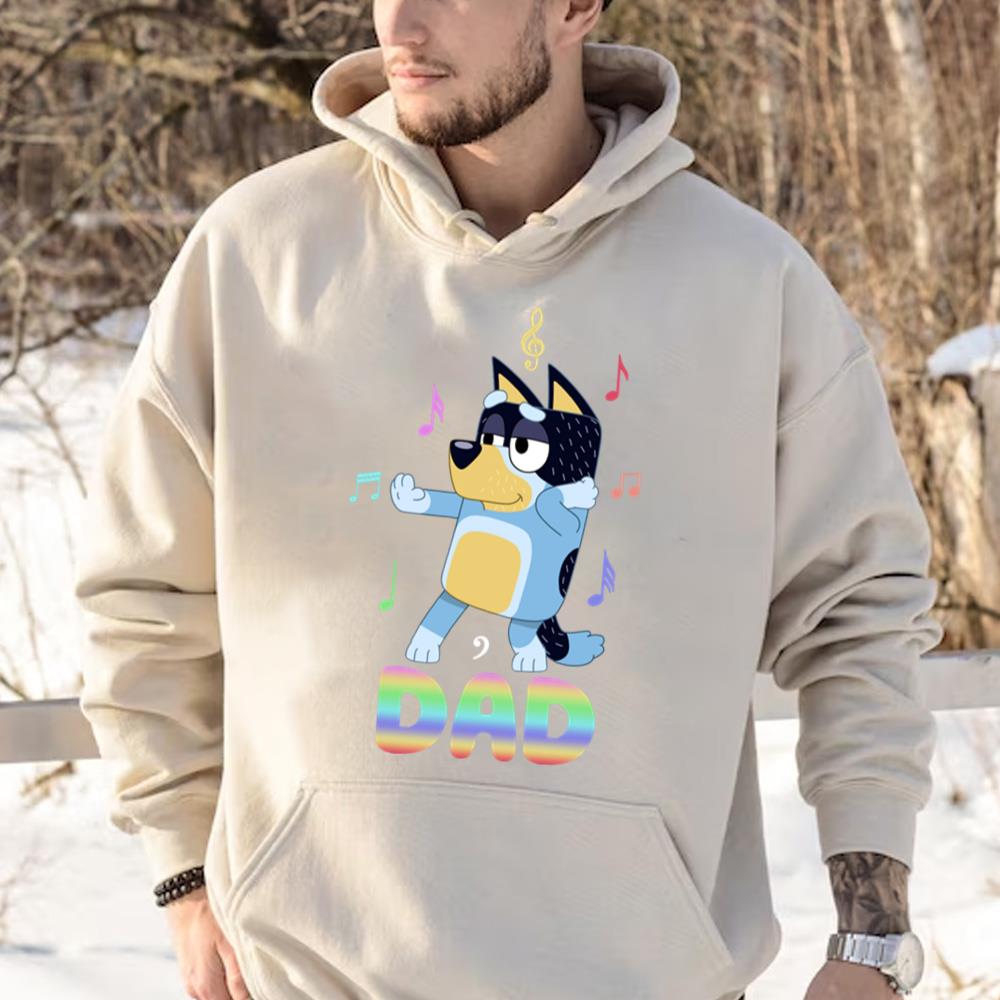 Best Dad Rainbow T-Shirt, Buey Dad Shirt