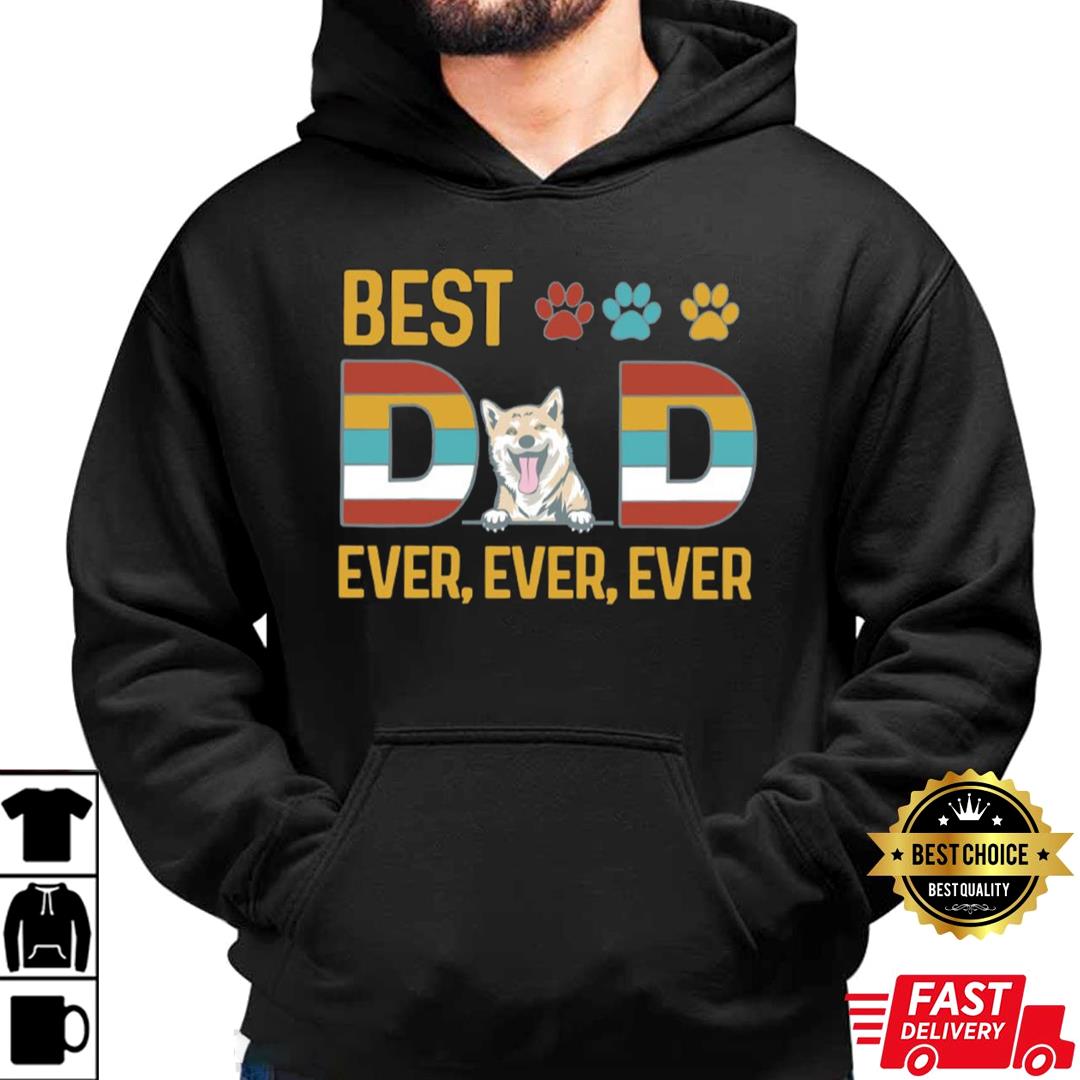 Best Dog Dad Ever Shirt, Pet Lover Shirt, Funny Dog Dad T-shirt, Dog Lover Gift