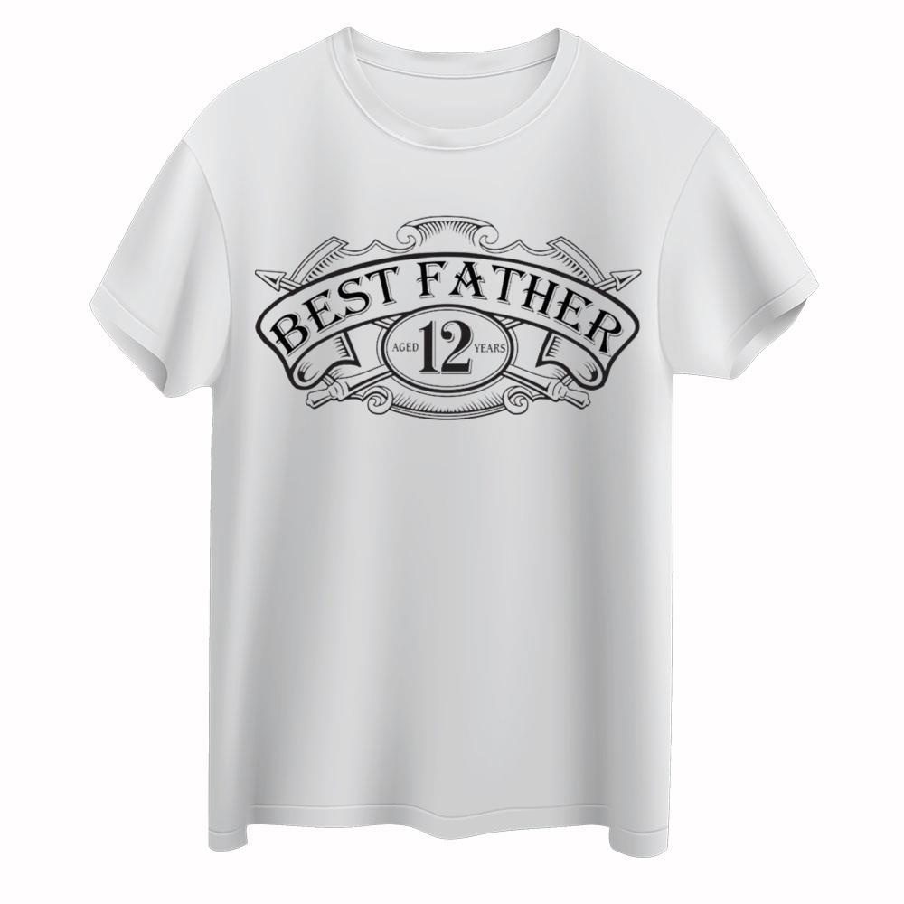 Best Father Shirt, Cool Dad Shirt, Customized Year Dad Shirt, Dad Crewneck, Retro Comfy Dada Shirt