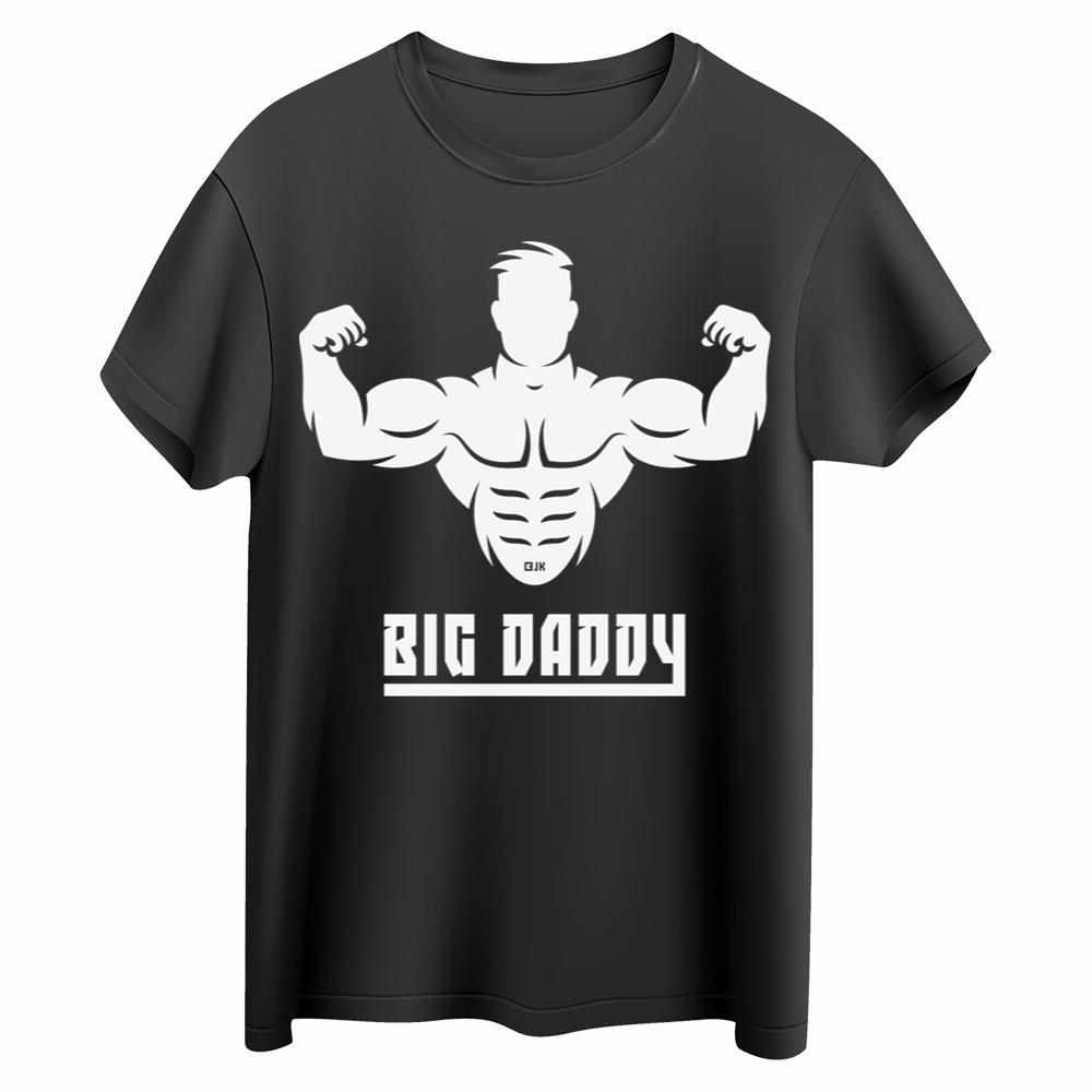 Big Daddy Super Dad Father White T-Shirt