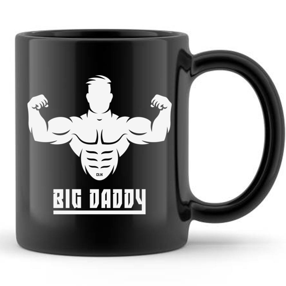 Big Daddy Super Dad Father White T-Shirt