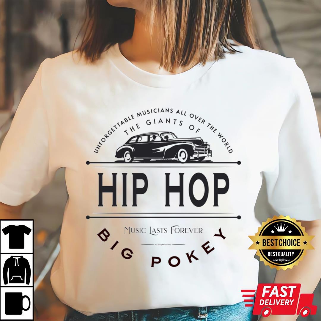 Big Pokey The Giants Of Hip Hop Classic T-shirt