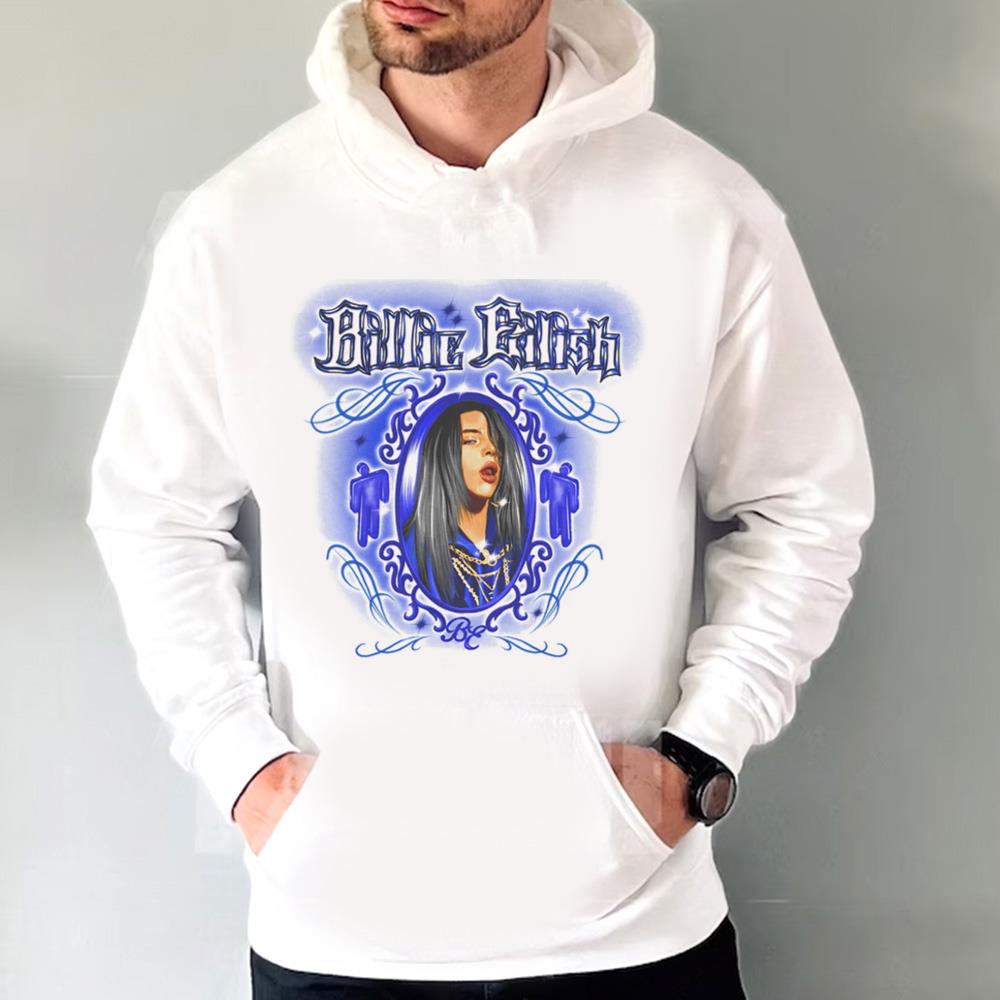 Billie Eilish Airbrush Photo T-Shirt