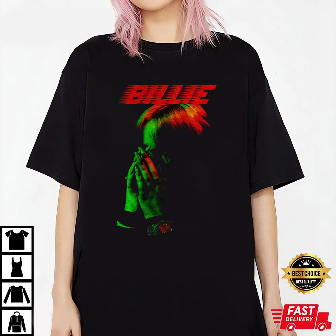 Billie Eilish Hands Face T-Shirt