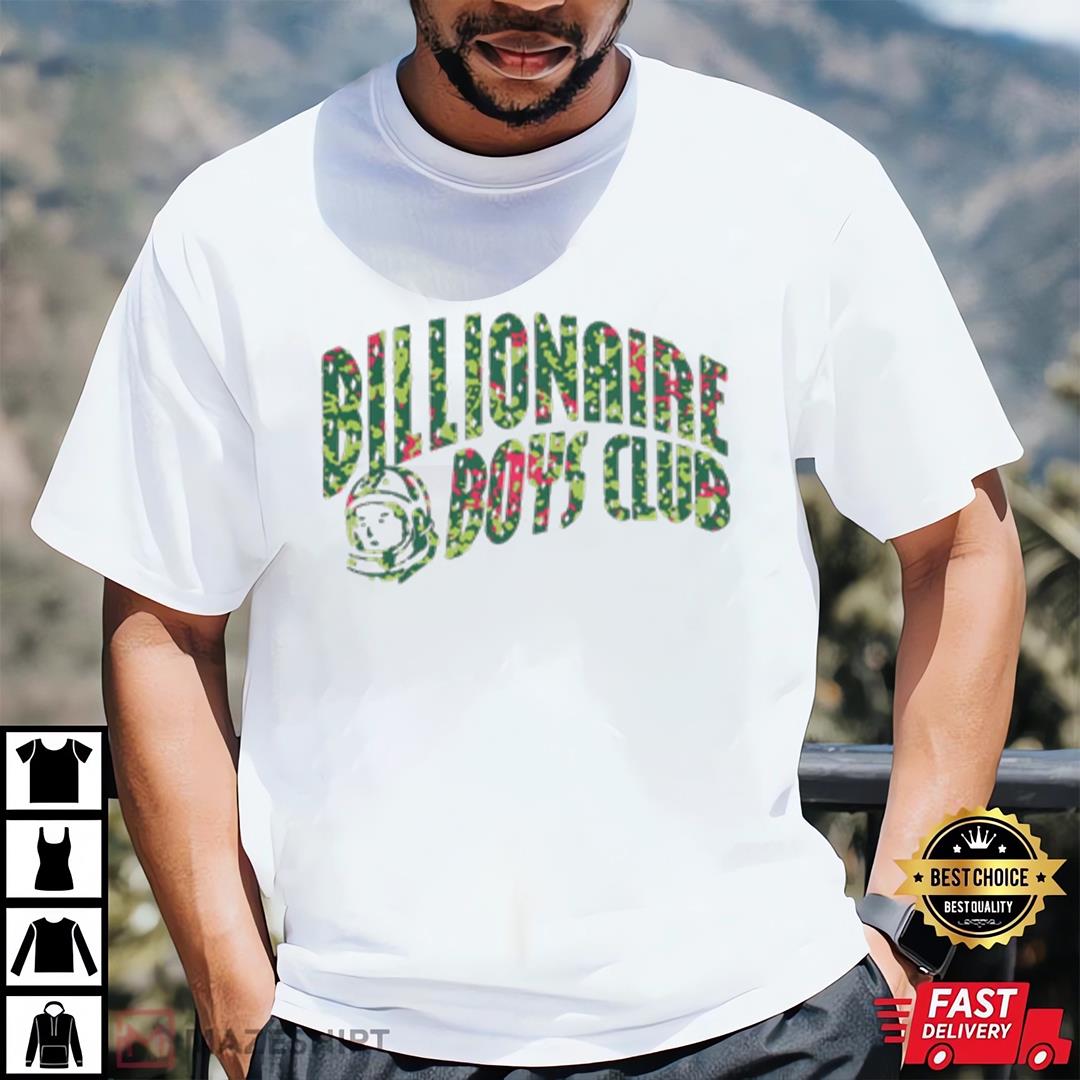 Billionaire Boys Club Jungle Camo Arch Logo T-Shirt