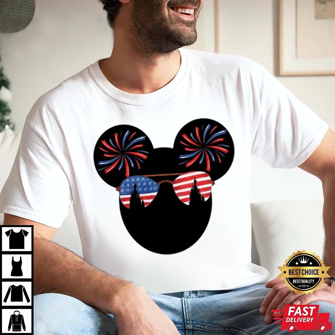 Black Disney Mickey America Memorial Day Shirt