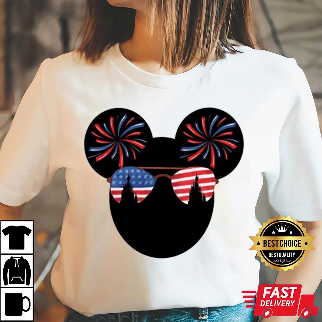 Black Disney Mickey America Memorial Day Shirt