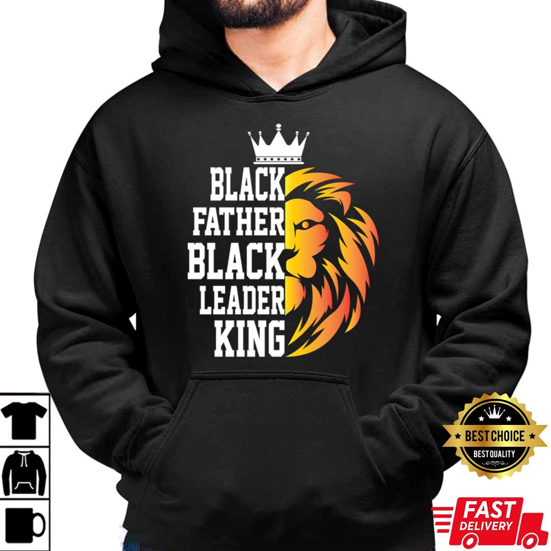 Black Father Black Leader Black King Essential T-shirt