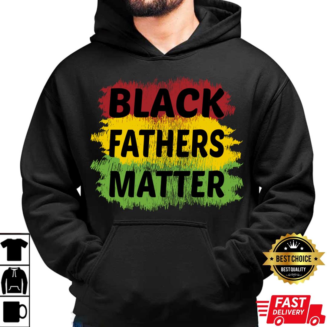 Black Fathers Matter T-Shirt Funny Gifts For Dad