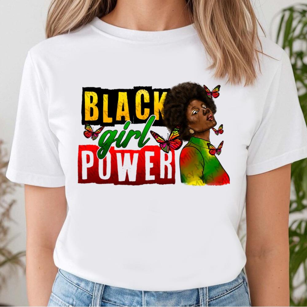 Black Girl Power Shirt, 1865 Juneteenth Freedom Shirt, Black Girl Shirt, Africa Shirt