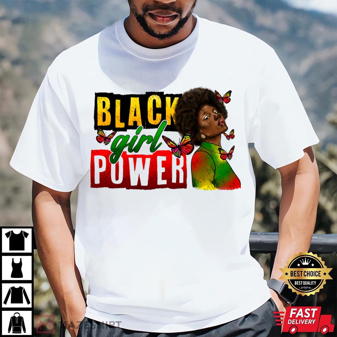 Black Girl Power Shirt, 1865 Juneteenth Freedom Shirt, Black Girl Shirt, Africa Shirt