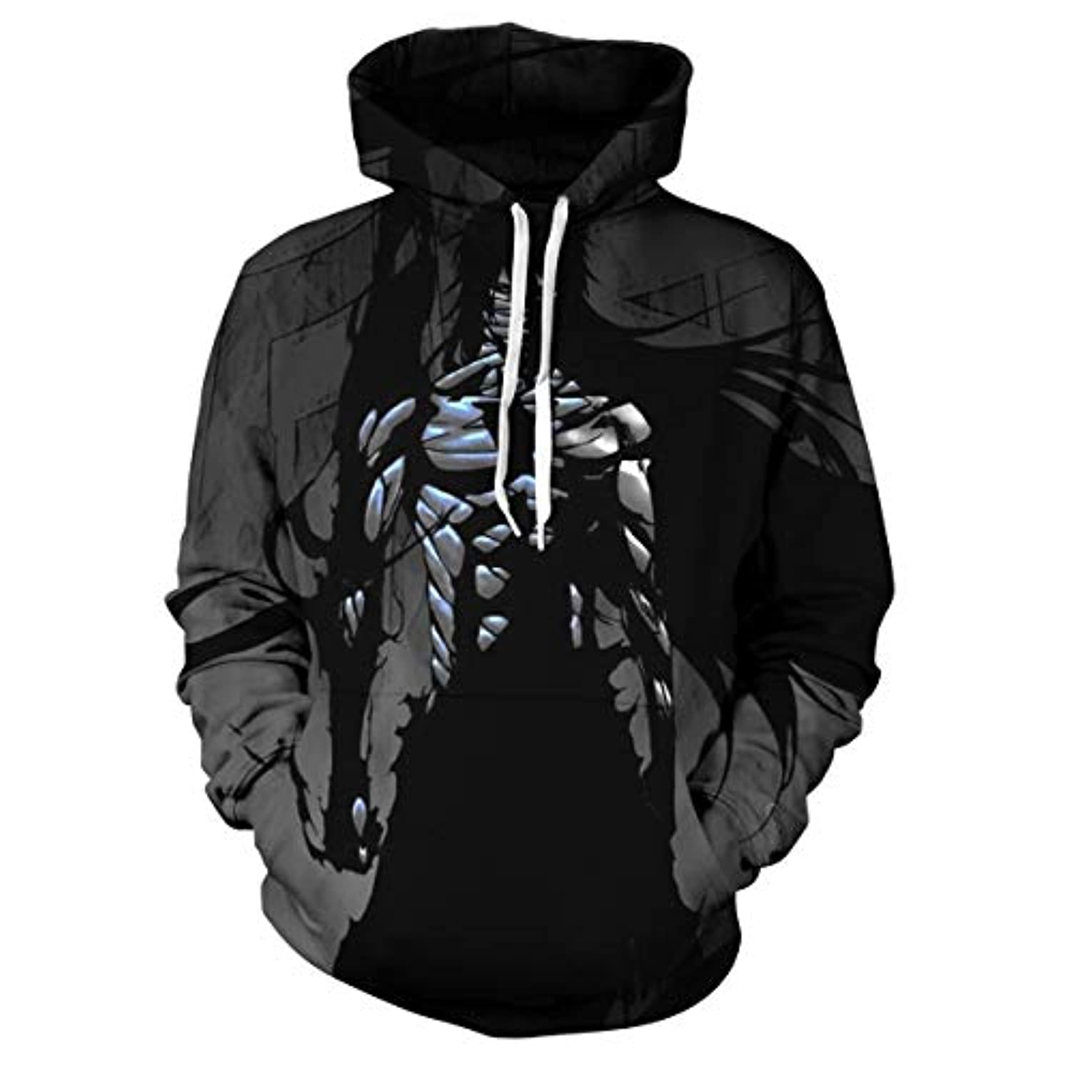 Bleach 3D Print Pullover Hoodie Sweatshirt