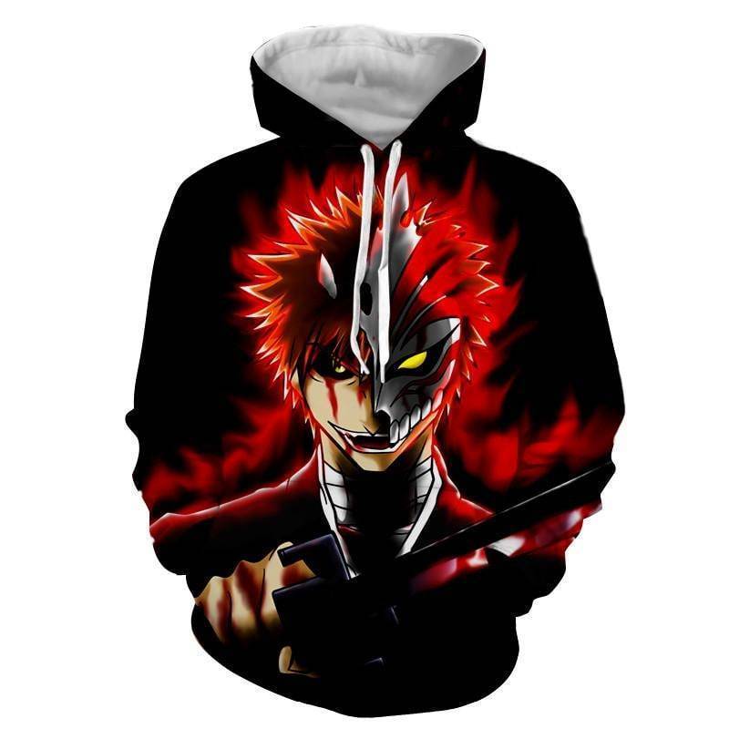 Bleach Ichigo Hoodies - Pullover Devil Hoodie