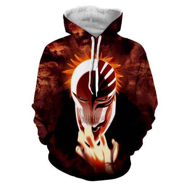 Bleach Ichigo Kurosaki Hollow Benkai 3D Hoodie