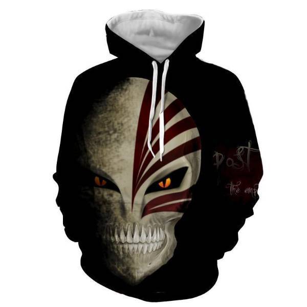 Bleach Ichigo Kurosaki Hollow Mask 3D Hoodies