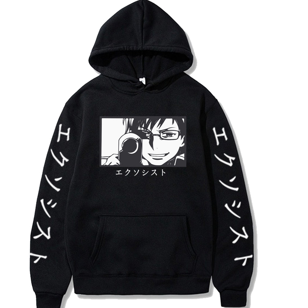 Blue Exorcist Hoodies Unisex Casual Japanese Anime Printed Sweatshirt