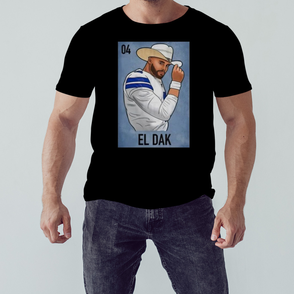 El Dak 04 Dallas Cowboys card shirt