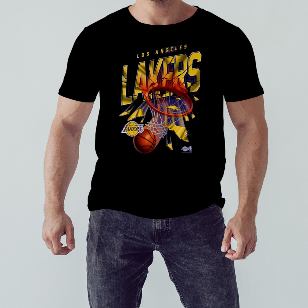 Los Angeles Lakers Nike Shattered Logo T-Shirt