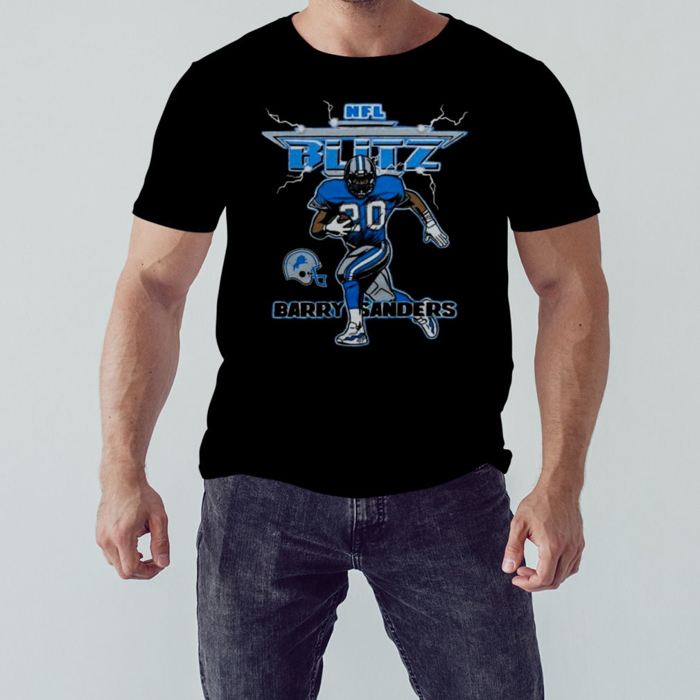 NFL Blitz Lions Barry Sanders Shirt