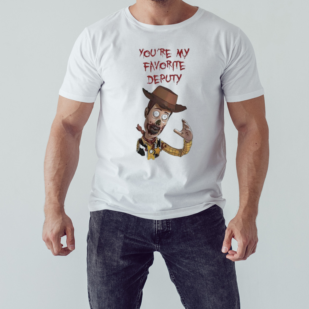 Zombie Sheriff Woody Toy Story shirt