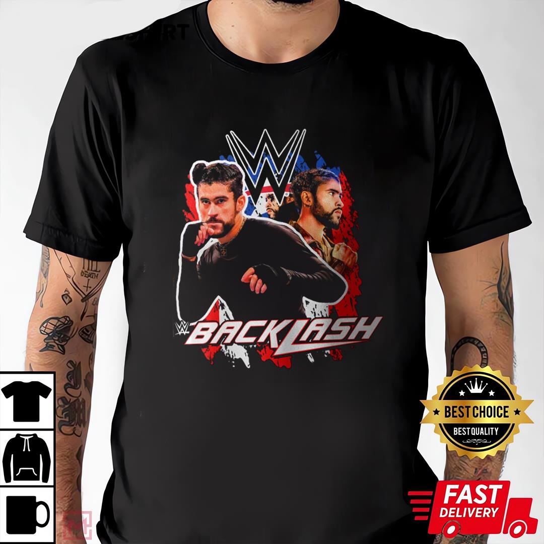 Bad Bunny Wrestlemania Tshirt, Bad Bunny Wwe Shirt