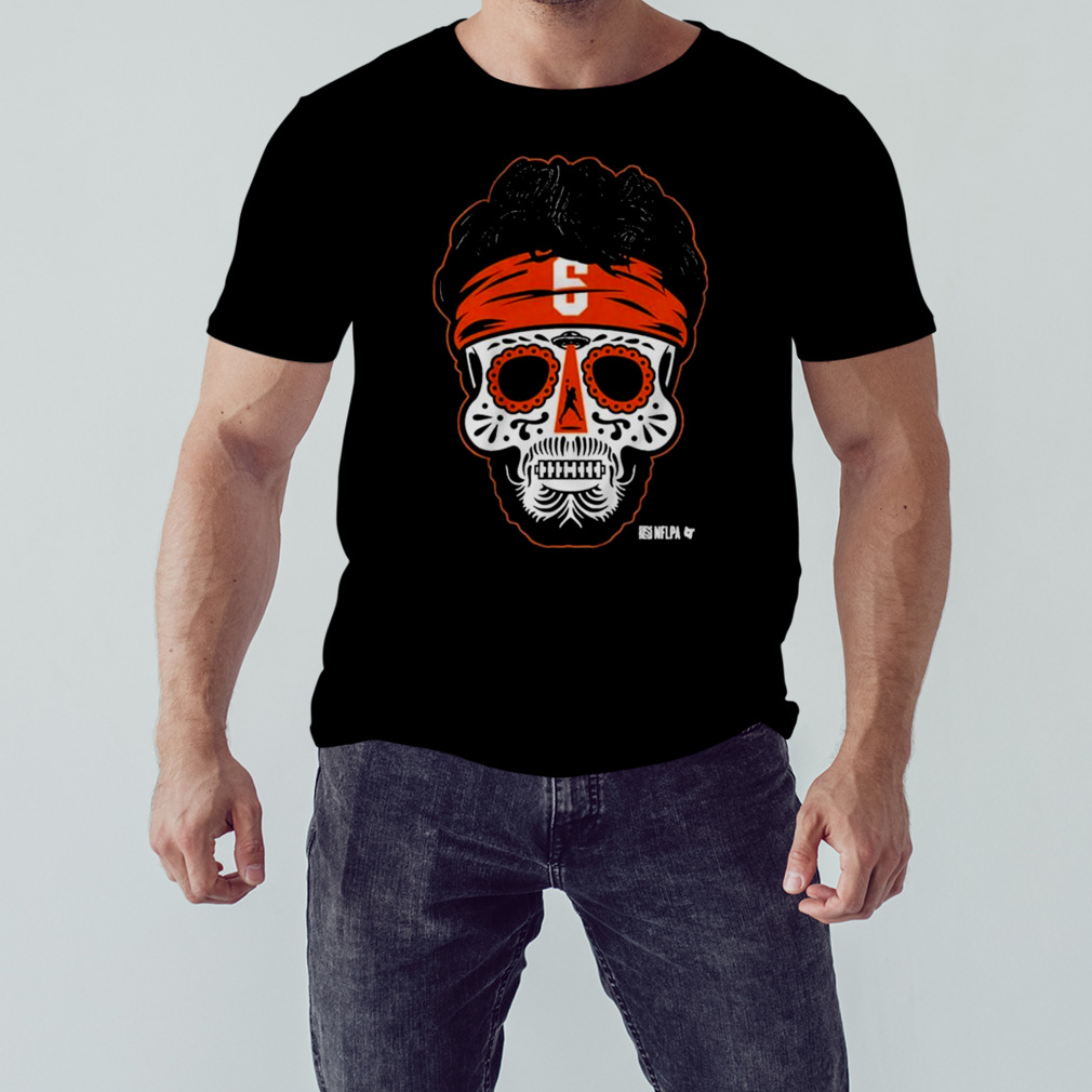 Baker Mayfield Sugar Skull Shirt 1 Unisex tshirt