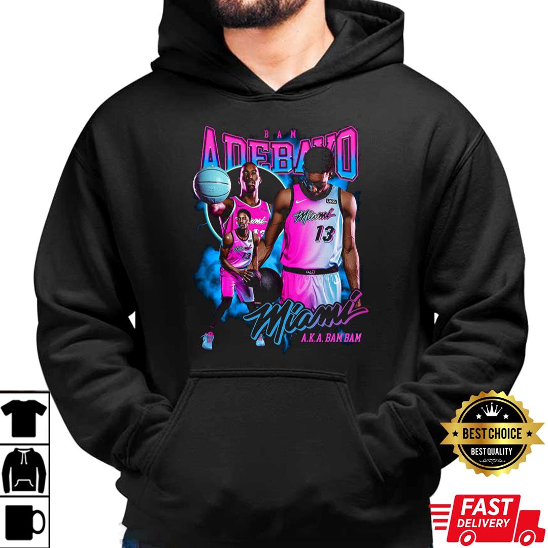 Bam Adebayo #13 Miami Heat T-Shirt Unisex Nba Playoffs 2023 Tee Shirt