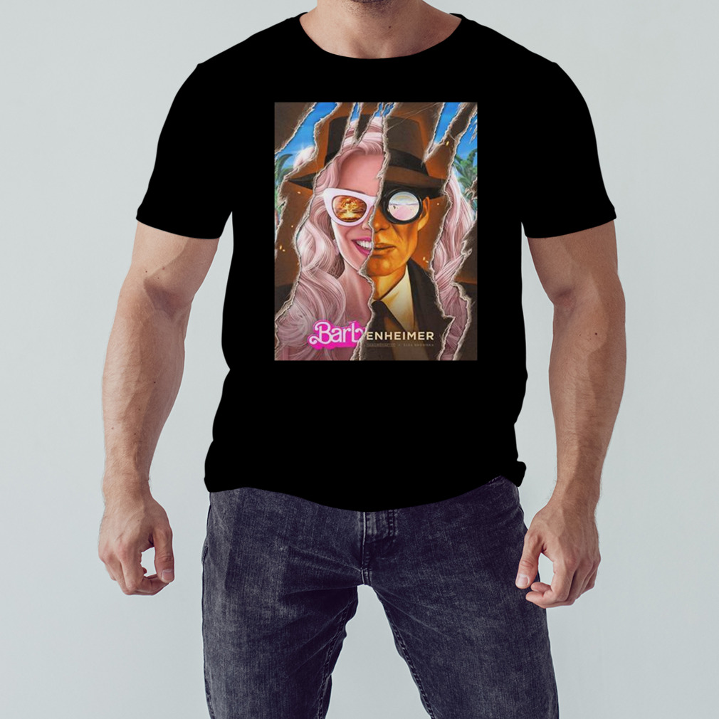 Barbenheimer Barbie x Oppenheimer Collaboration 2023 Movie T-Shirt 1 Unisex tshirt