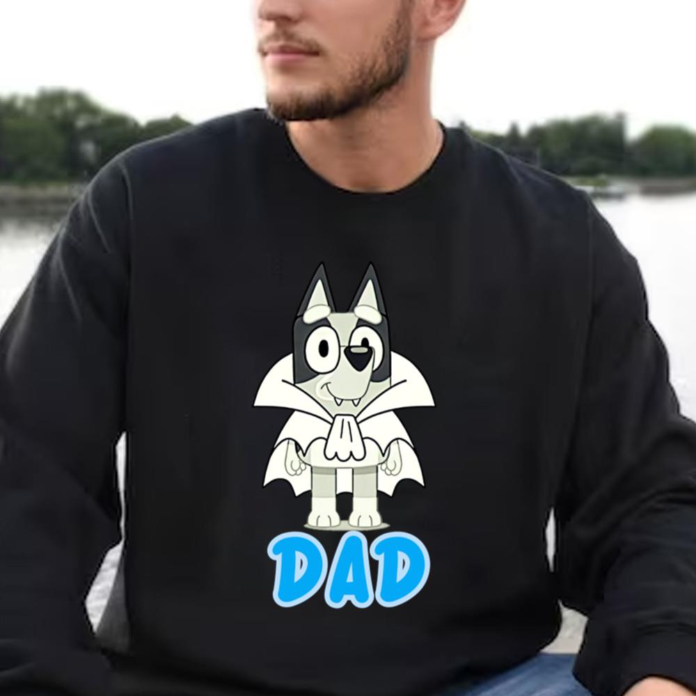 Bat Bluey Dad T-shirt
