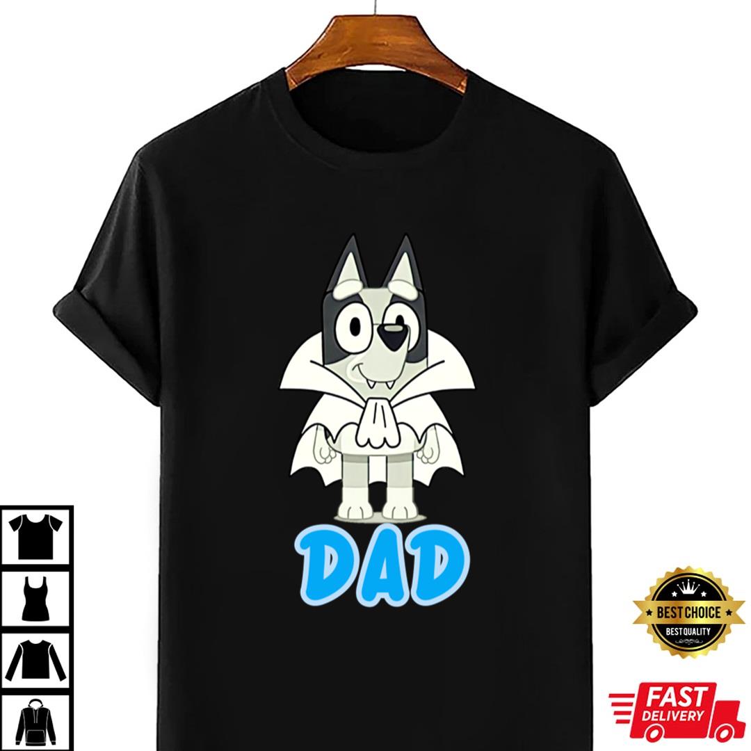 Bat Bluey Dad T-shirt