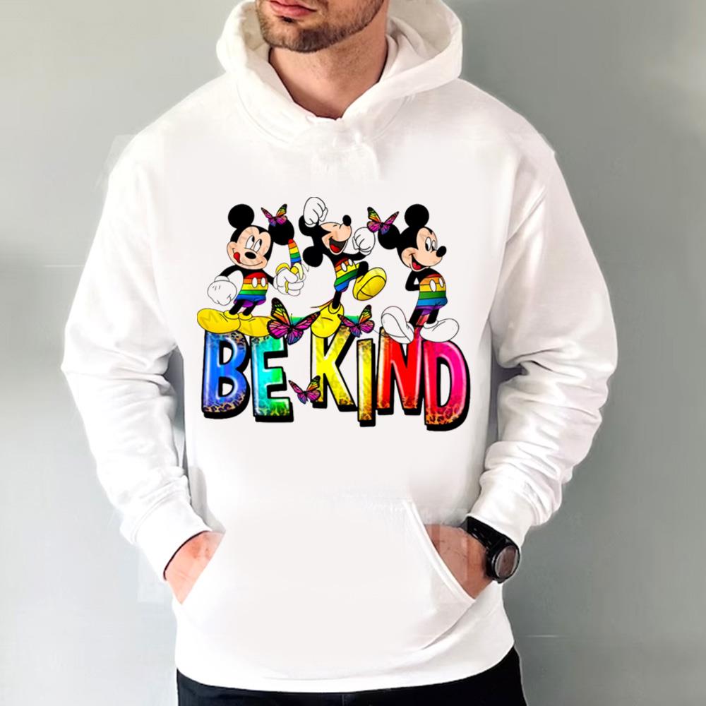 Be Kind Shirt, Mickey LGBTQ+ Shirt, Pride Mickey Shirt