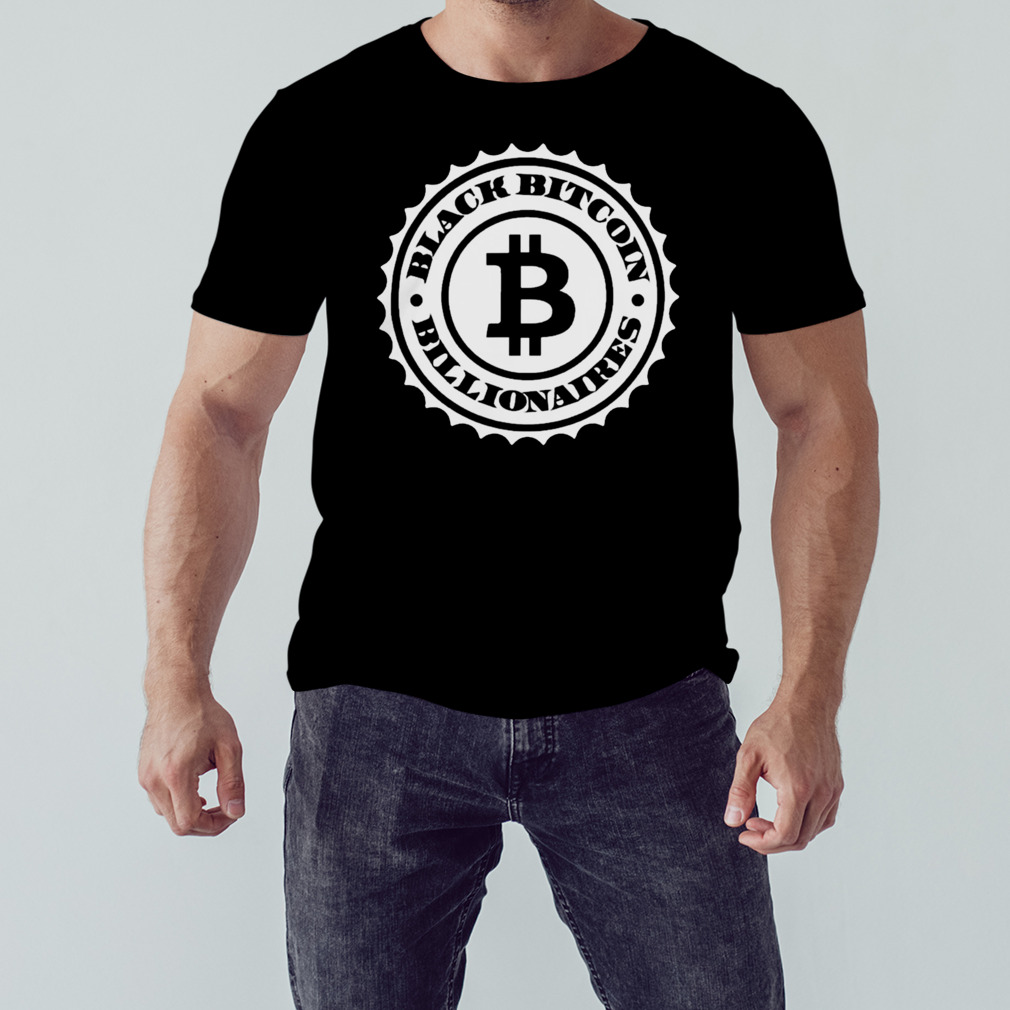 Black Bitcoin Billionaire BBB Stamp Logo T-Shirt