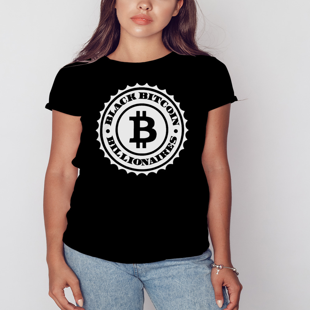 Black Bitcoin Billionaire BBB Stamp Logo T-Shirt 2 Women's tshirt