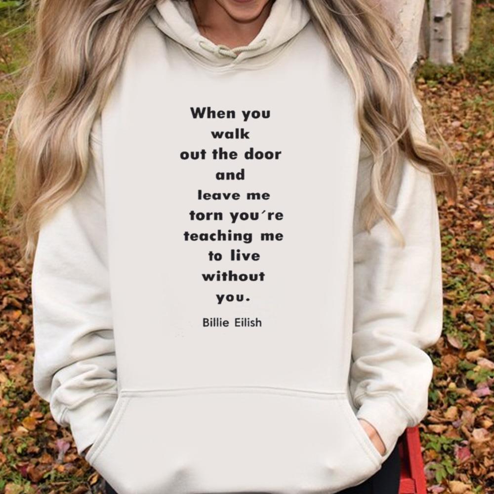 Black Top Big Shirt Billie Eilish Lyrics