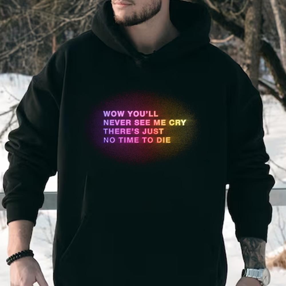 Black Top Big T-Shirt Billie Eilish Song Lyrics Active T-shirt
