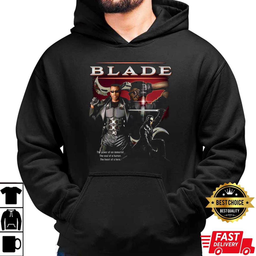 Blade T-Shirt Black Runner Movie Shirt T-shirt