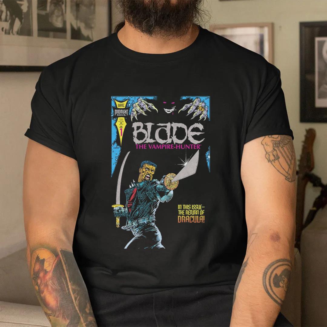 Blade The Vampire Hunter Marvel Comics T-Shirt