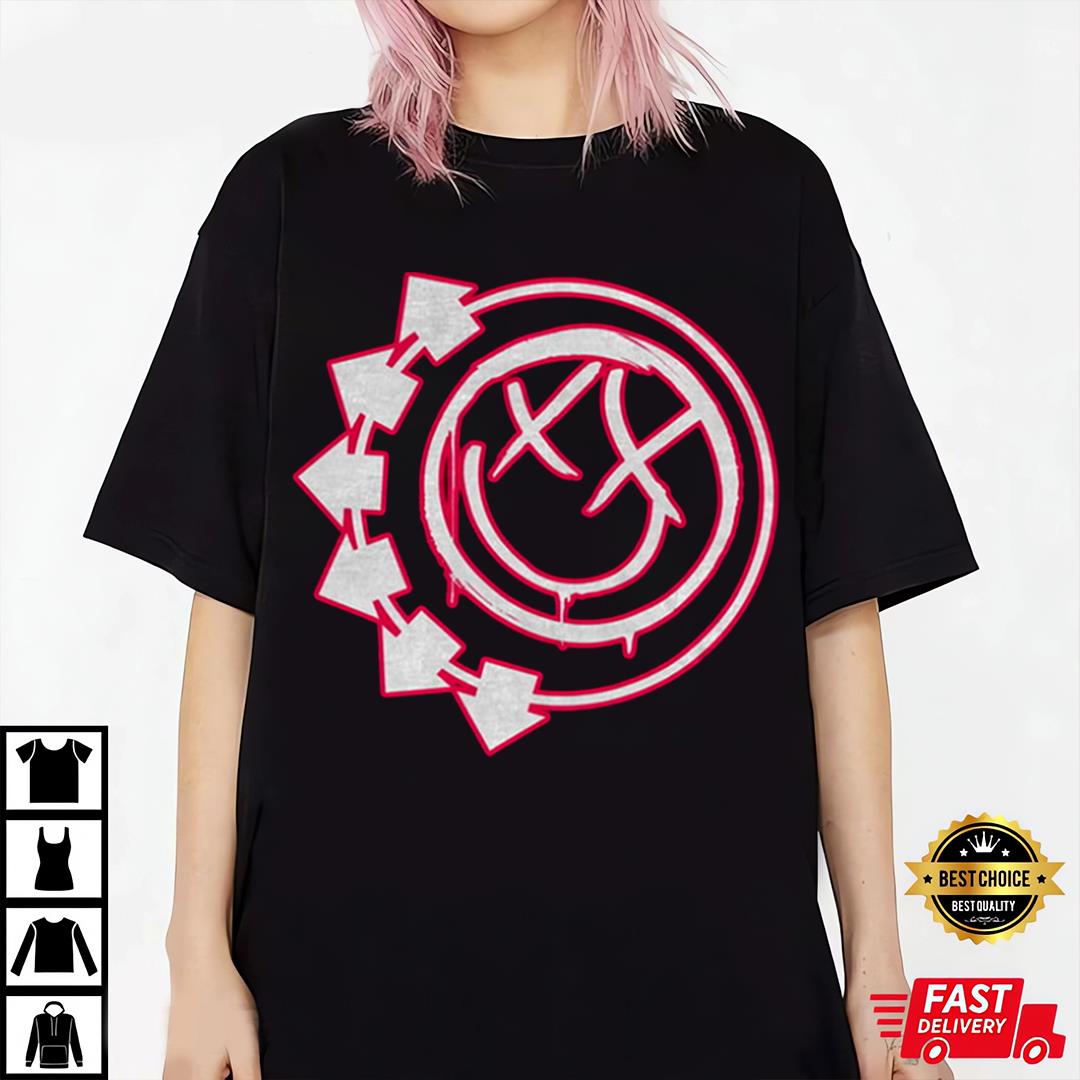 Blink 182 Six Arrow Smile T-Shirt