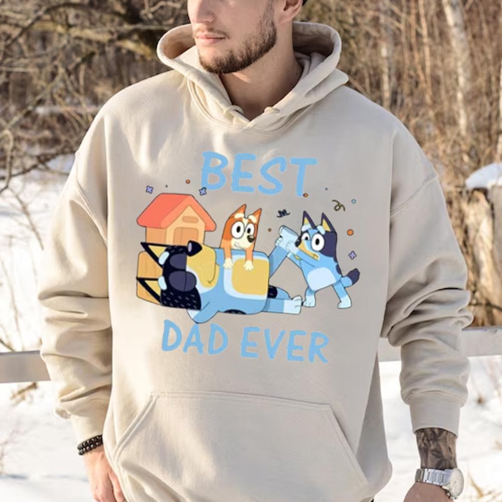 Bluey Best Dad Ever Shirt, Bluey Dad Shirt, Dad Birthday Shirt