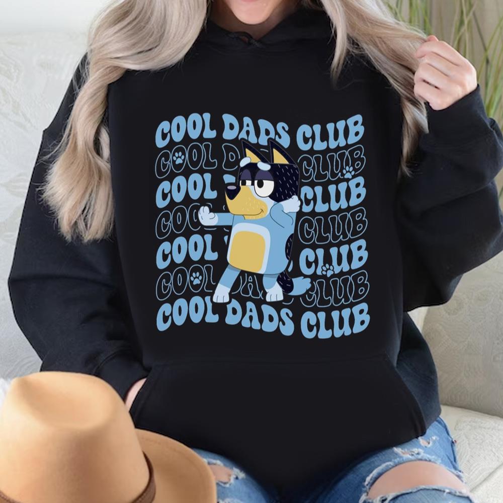 Bluey Cool Dads Club T-Shirt, Bluey Dad Shirt, Cool Dad Shirt