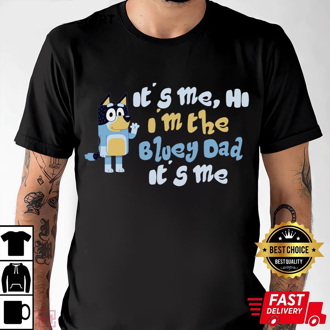 Bluey Dad Shirt For Father's Day, Cool Dad Shirt For Husband, Bluey Dad T-Shirt